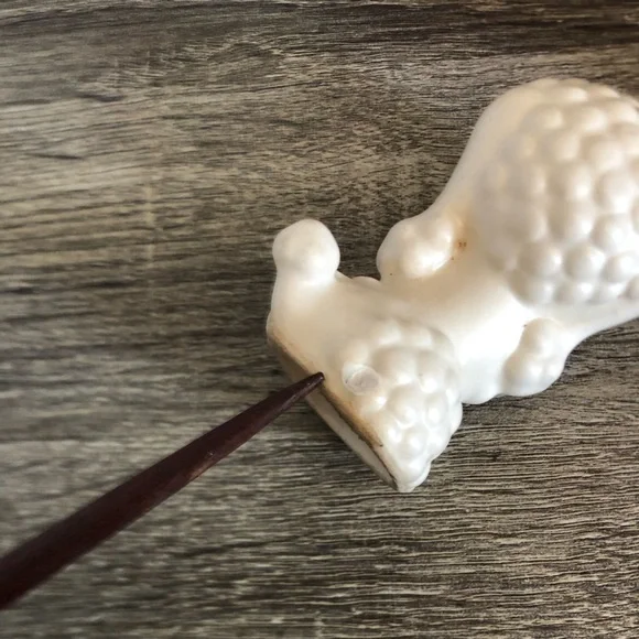 Vtg Poodle Salt and Pepper Shakers - Picture 12 of 12